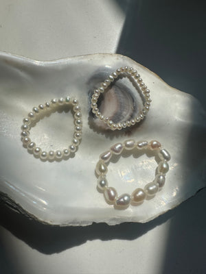 
                  
                    Freshwater pearl rings
                  
                