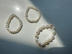 
                  
                    Freshwater pearl rings
                  
                