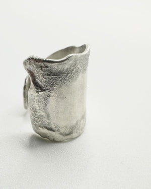 
                  
                    Sterling silver sculptural conch cuff
                  
                