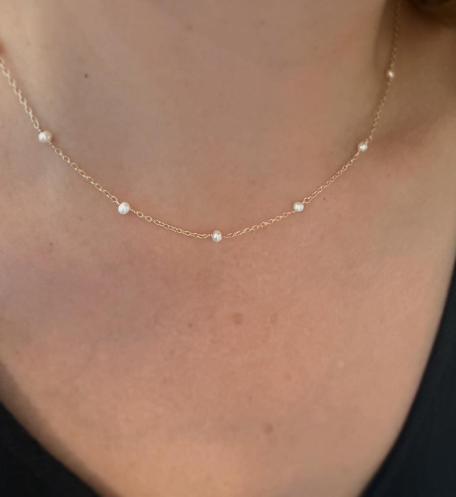 
                  
                    Pearl chain necklace
                  
                