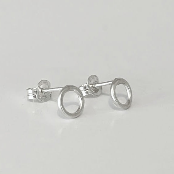 
                  
                    Sterling Silver Circle Stud Earrings
                  
                