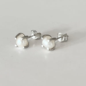 
                  
                    Sterling Silver Pearl Stud Earrings
                  
                