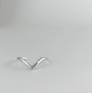 
                  
                    Sterling Silver Chevron Toe Ring
                  
                