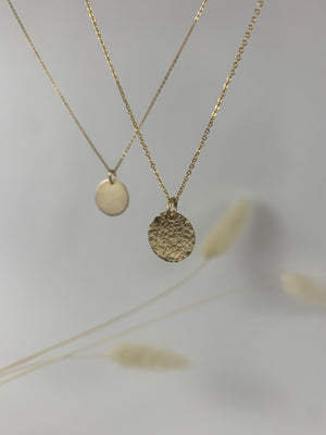 
                  
                    Gold Filled Disc Necklace
                  
                